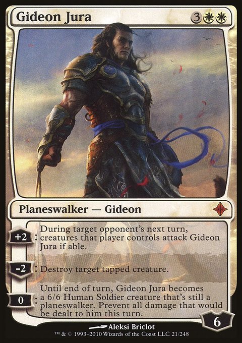 Gideon Jura, Rise of the Eldrazi #21, Magic: The Gathering card