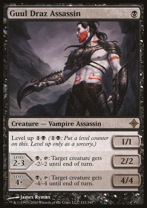 Guul Draz Assassin, Rise of the Eldrazi #112, Magic: The Gathering card