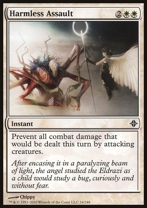 Harmless Assault, Rise of the Eldrazi #24, Magic: The Gathering card