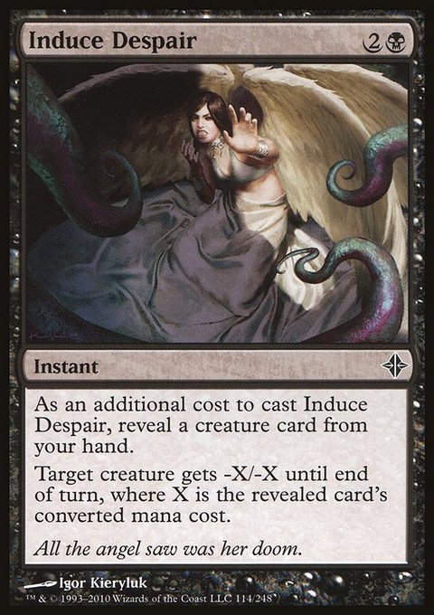 Induce Despair, Rise of the Eldrazi #114, Magic: The Gathering card