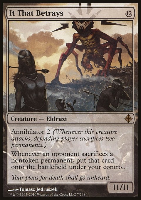 It That Betrays, Rise of the Eldrazi #7, Magic: The Gathering card