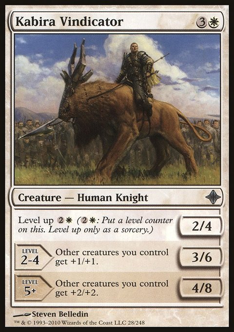 Kabira Vindicator, Rise of the Eldrazi #28, Magic: The Gathering card