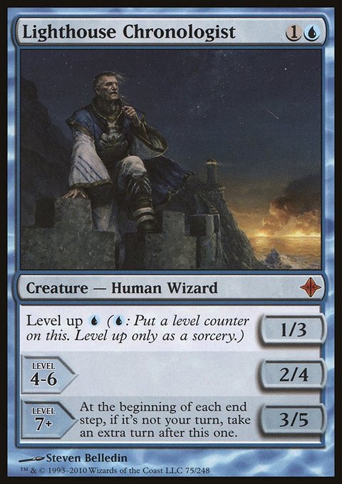 Lighthouse Chronologist, Rise of the Eldrazi #75, Magic: The Gathering card