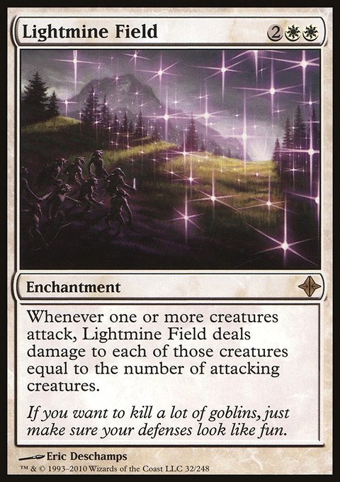 Lightmine Field, Rise of the Eldrazi #32, Magic: The Gathering card
