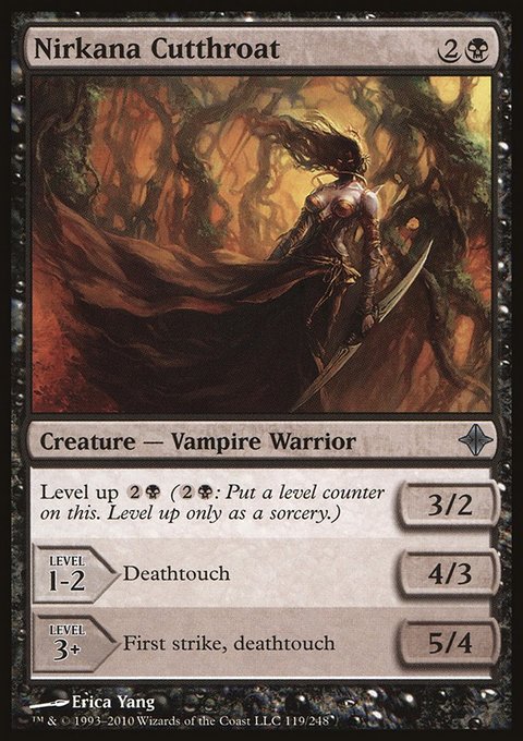 Nirkana Cutthroat, Rise of the Eldrazi #119, Magic: The Gathering card