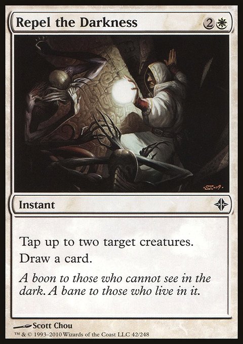 Repel the Darkness, Rise of the Eldrazi #42, Magic: The Gathering card