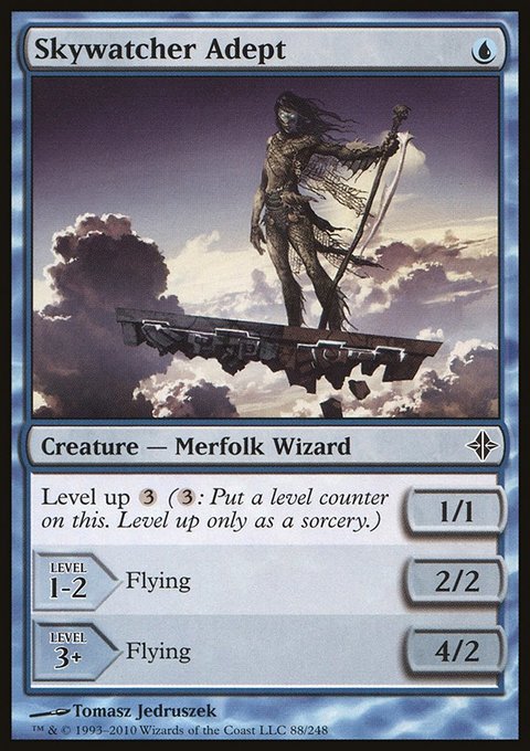 Skywatcher Adept, Rise of the Eldrazi #88, Magic: The Gathering card