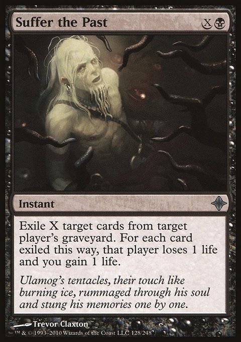 Suffer the Past, Rise of the Eldrazi #128, Magic: The Gathering card