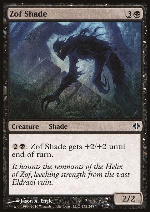 Zof Shade, Rise of the Eldrazi #132, Magic: The Gathering card