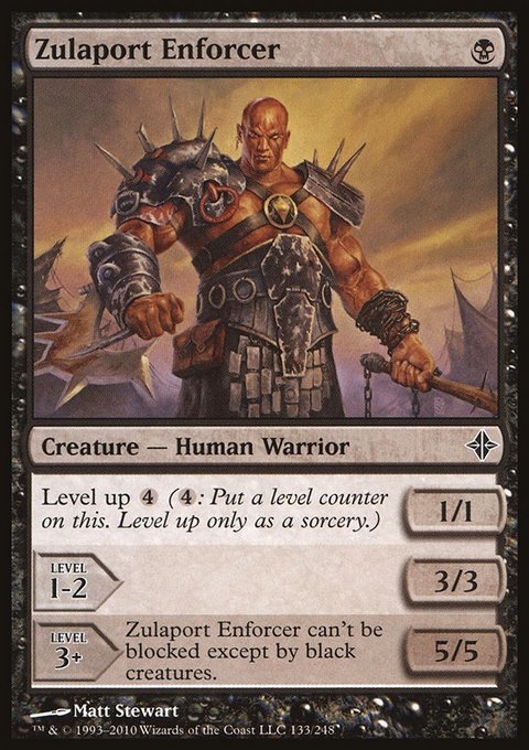 Zulaport Enforcer, Rise of the Eldrazi #133, Magic: The Gathering card