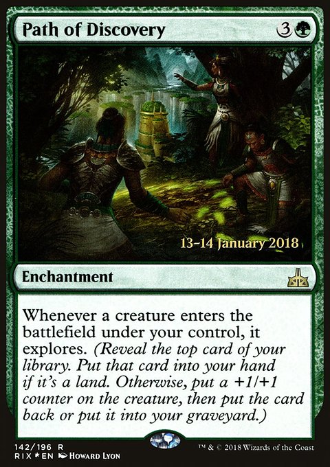 Path of Discovery, Rivals of Ixalan Promos #142s, Magic: The Gathering card
