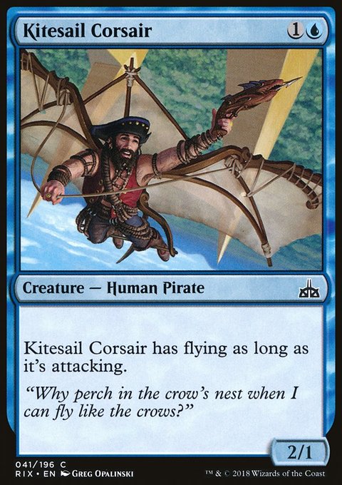 Kitesail Corsair, Rivals of Ixalan #41, Magic: The Gathering card