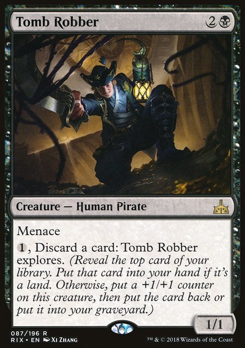 Tomb Robber, Rivals of Ixalan #87, Magic: The Gathering card
