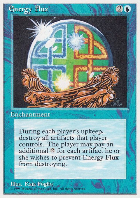 Energy Flux, Rivals Quick Start Set #8, Magic: The Gathering card