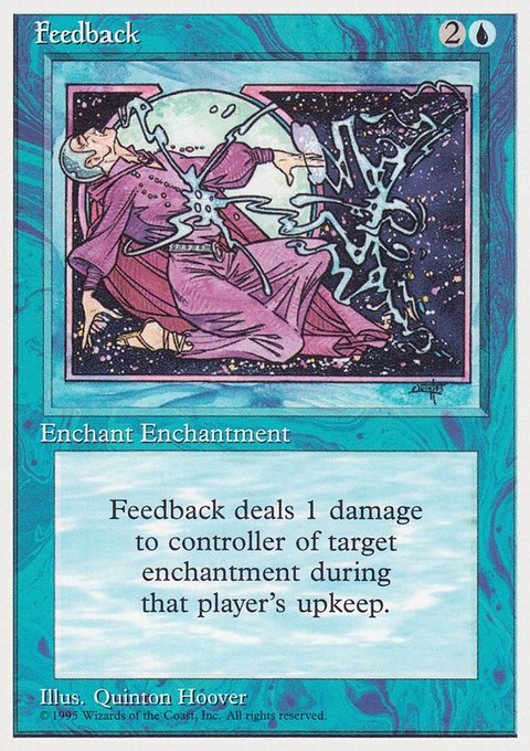 Feedback, Rivals Quick Start Set #9, Magic: The Gathering card