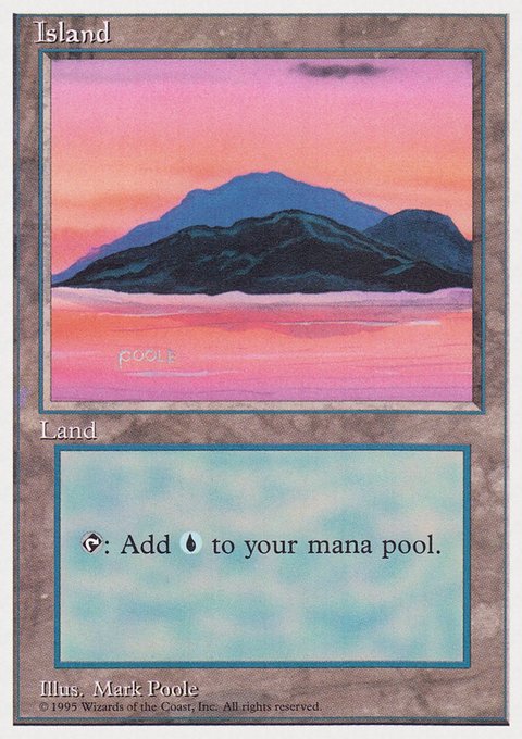 Island, Rivals Quick Start Set #56, Magic: The Gathering card
