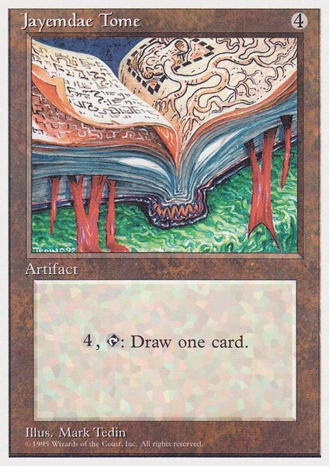Jayemdae Tome, Rivals Quick Start Set #50, Magic: The Gathering card