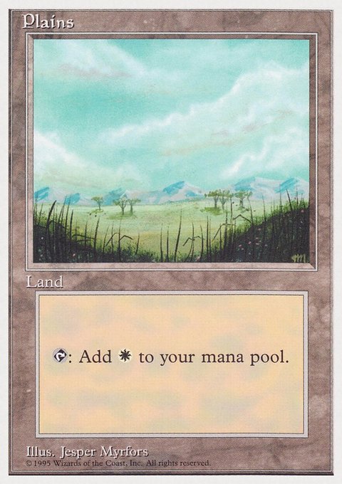 Plains, Rivals Quick Start Set #53, Magic: The Gathering card