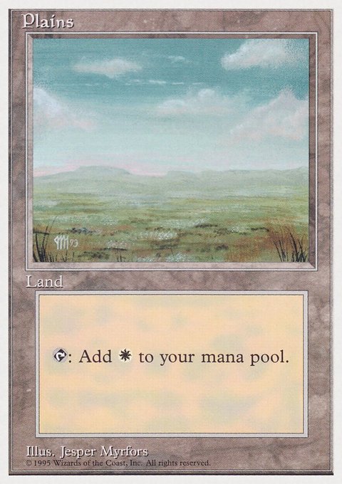 Plains, Rivals Quick Start Set #54, Magic: The Gathering card