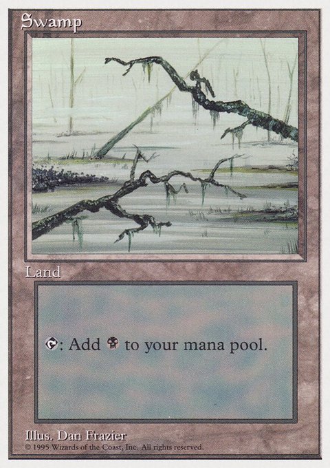 Swamp, Rivals Quick Start Set #59, Magic: The Gathering card