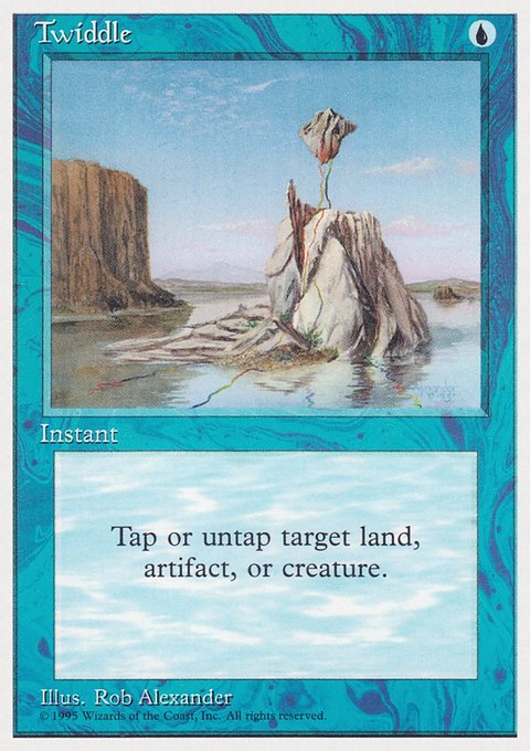 Twiddle, Rivals Quick Start Set #12, Magic: The Gathering card