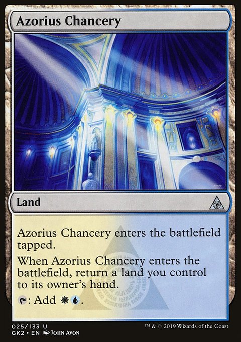 Azorius Chancery, RNA Guild Kit #25, Magic: The Gathering card