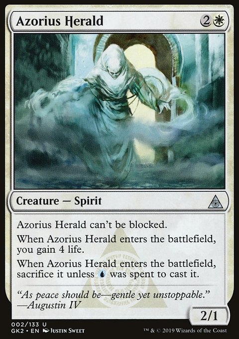 Azorius Herald, RNA Guild Kit #2, Magic: The Gathering card
