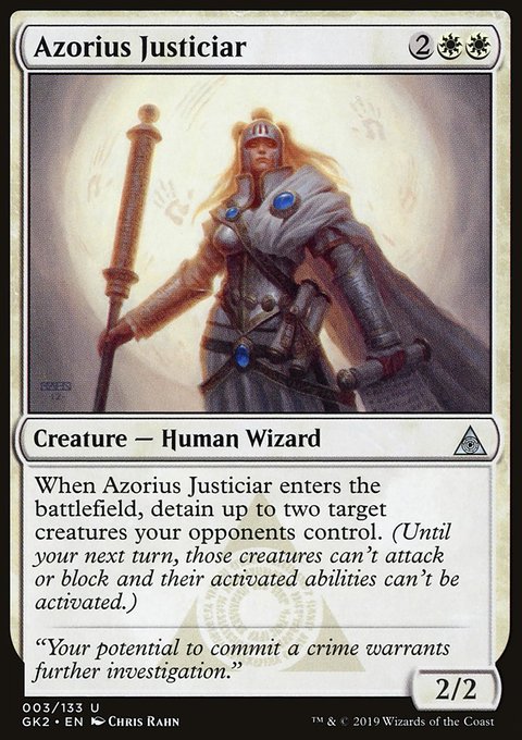 Azorius Justiciar, RNA Guild Kit #3, Magic: The Gathering card