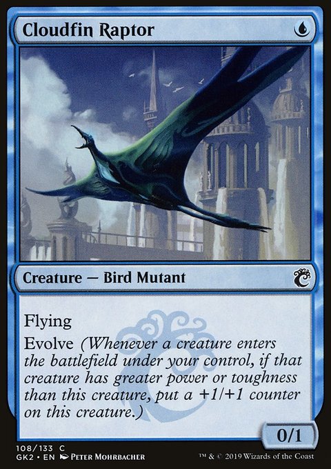 Cloudfin Raptor, RNA Guild Kit #108, Magic: The Gathering card