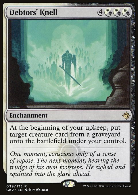 Debtors' Knell, RNA Guild Kit #39, Magic: The Gathering card