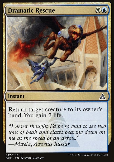 Dramatic Rescue, RNA Guild Kit #12, Magic: The Gathering card