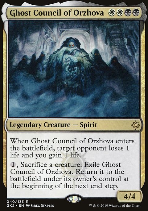 Ghost Council of Orzhova, RNA Guild Kit #40, Magic: The Gathering card