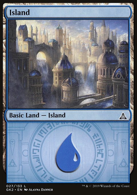 Island, RNA Guild Kit #27, Magic: The Gathering card
