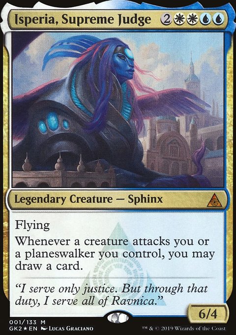 Isperia, Supreme Judge, RNA Guild Kit #1, Magic: The Gathering card