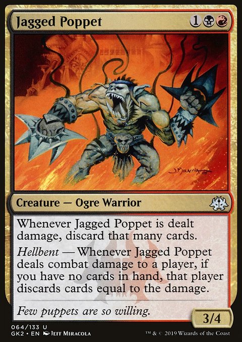 Jagged Poppet, RNA Guild Kit #64, Magic: The Gathering card