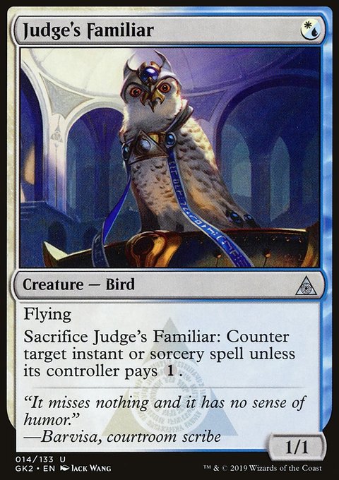 Judge's Familiar, RNA Guild Kit #14, Magic: The Gathering card