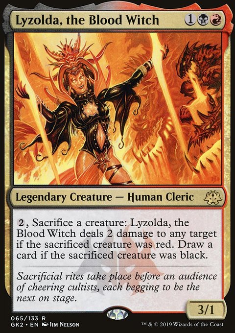 Lyzolda, the Blood Witch, RNA Guild Kit #65, Magic: The Gathering card