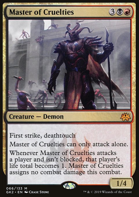 Master of Cruelties, RNA Guild Kit #66, Magic: The Gathering card