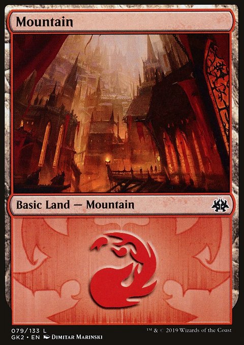 Mountain, RNA Guild Kit #79, Magic: The Gathering card