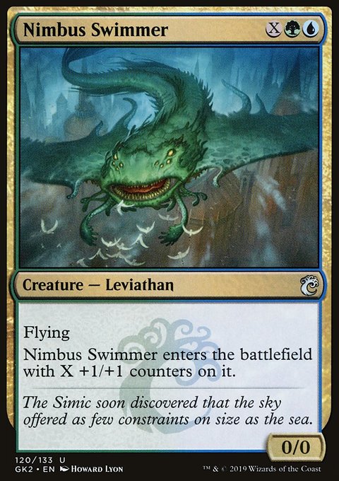 Nimbus Swimmer, RNA Guild Kit #120, Magic: The Gathering card