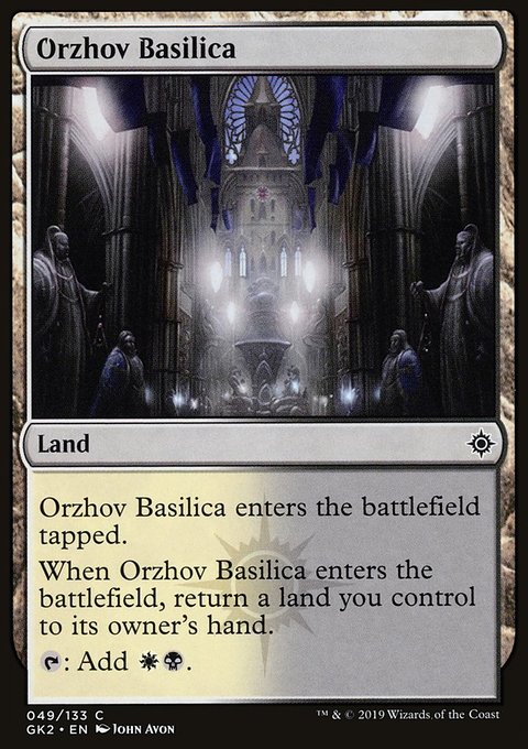 Orzhov Basilica, RNA Guild Kit #49, Magic: The Gathering card