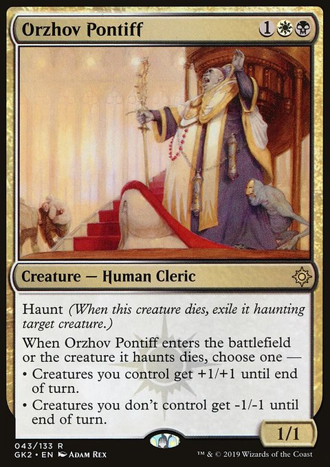 Orzhov Pontiff, RNA Guild Kit #43, Magic: The Gathering card