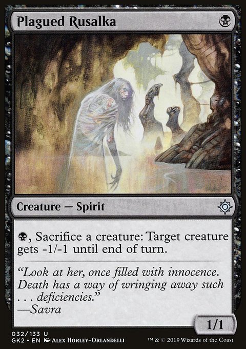 Plagued Rusalka, RNA Guild Kit #32, Magic: The Gathering card