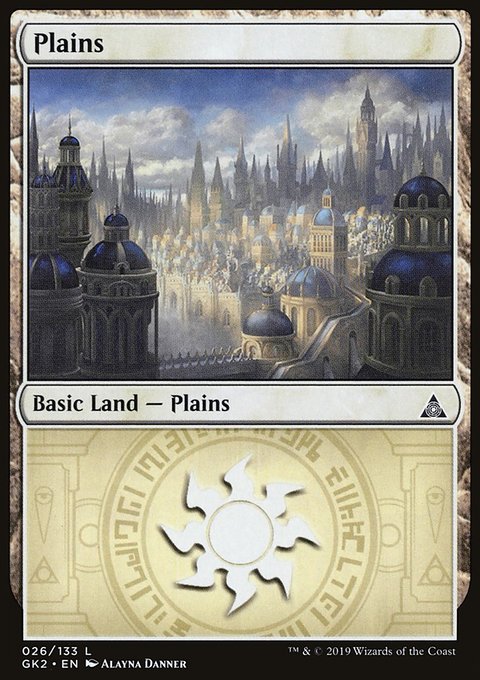 Plains, RNA Guild Kit #26, Magic: The Gathering card