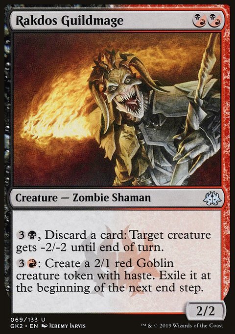 Rakdos Guildmage, RNA Guild Kit #69, Magic: The Gathering card