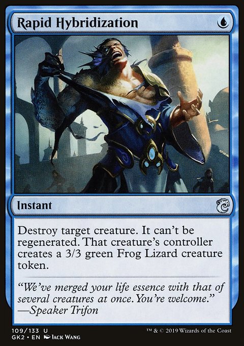 Rapid Hybridization, RNA Guild Kit #109, Magic: The Gathering card