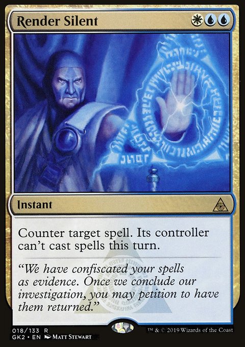 Render Silent, RNA Guild Kit #18, Magic: The Gathering card