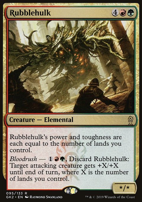 Rubblehulk, RNA Guild Kit #95, Magic: The Gathering card