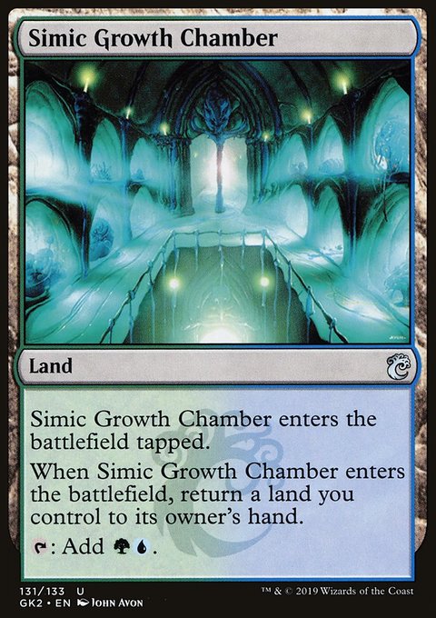 Simic Growth Chamber, RNA Guild Kit #131, Magic: The Gathering card