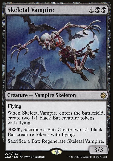 Skeletal Vampire, RNA Guild Kit #34, Magic: The Gathering card